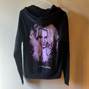 Britney Spears Femme Fatale Zip Hoodie